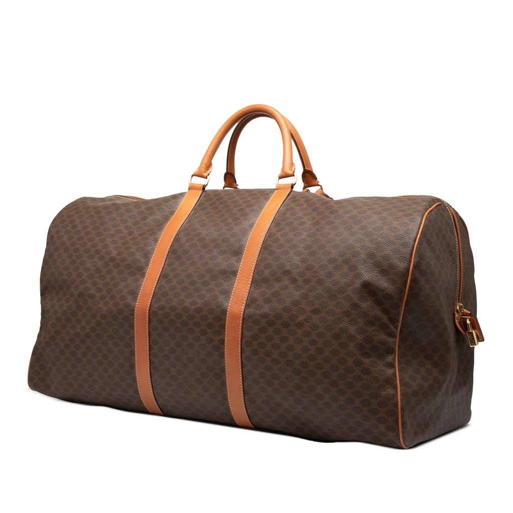 Celine Macadam Coated Canvas Travel Bag - 2
