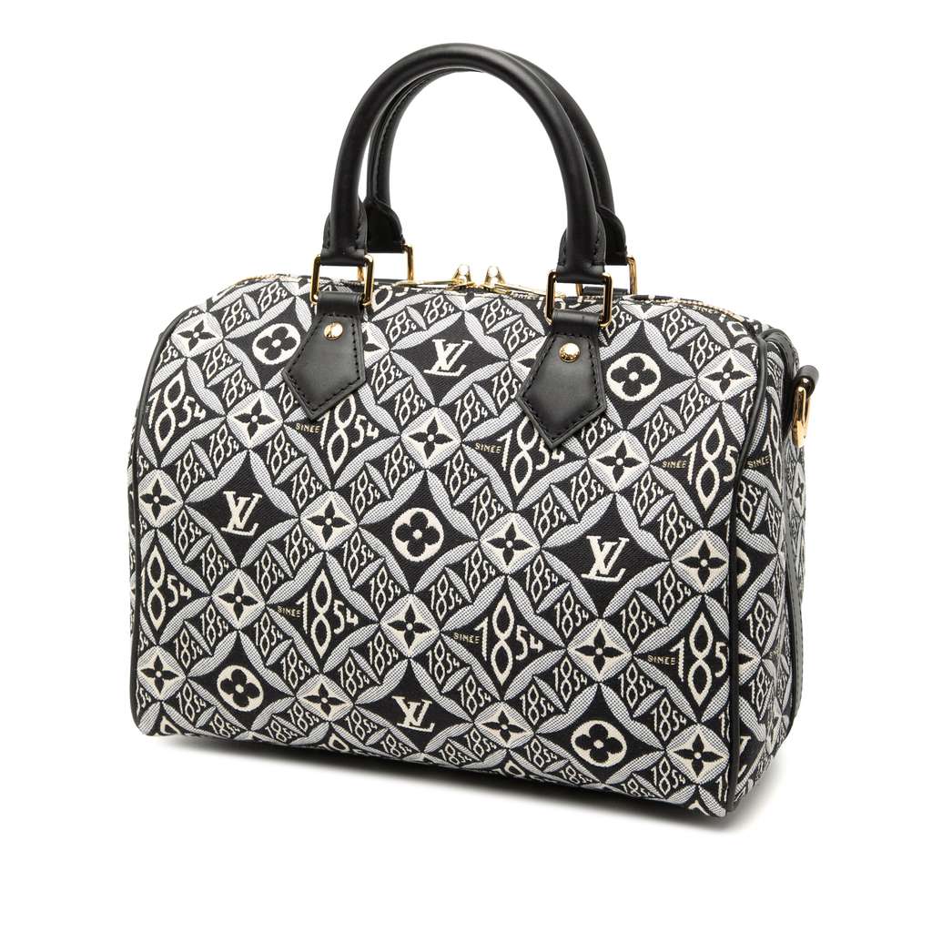 Louis Vuitton Monogram Jacquard Since 1854 Speedy Bandouliere 25 - 2