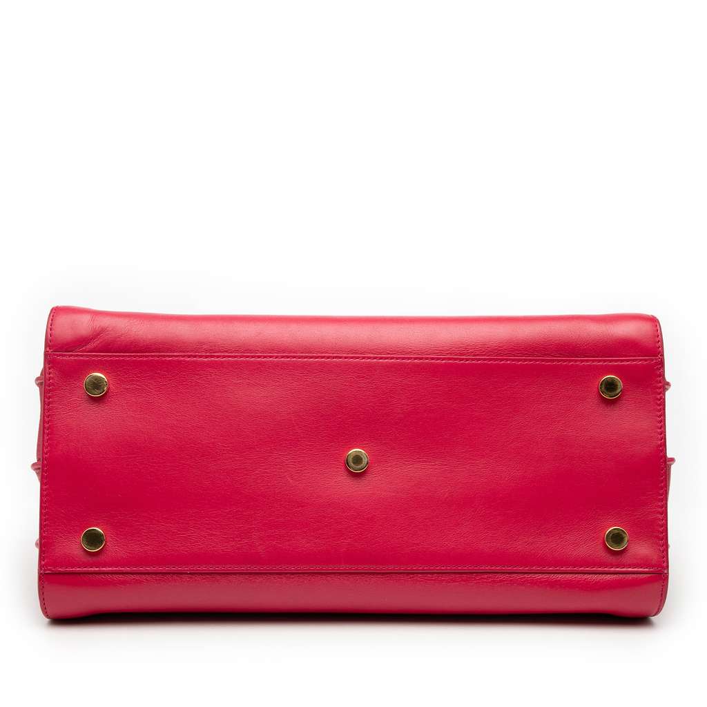 Saint Laurent Small Leather Sac De Jour Satchel - 3