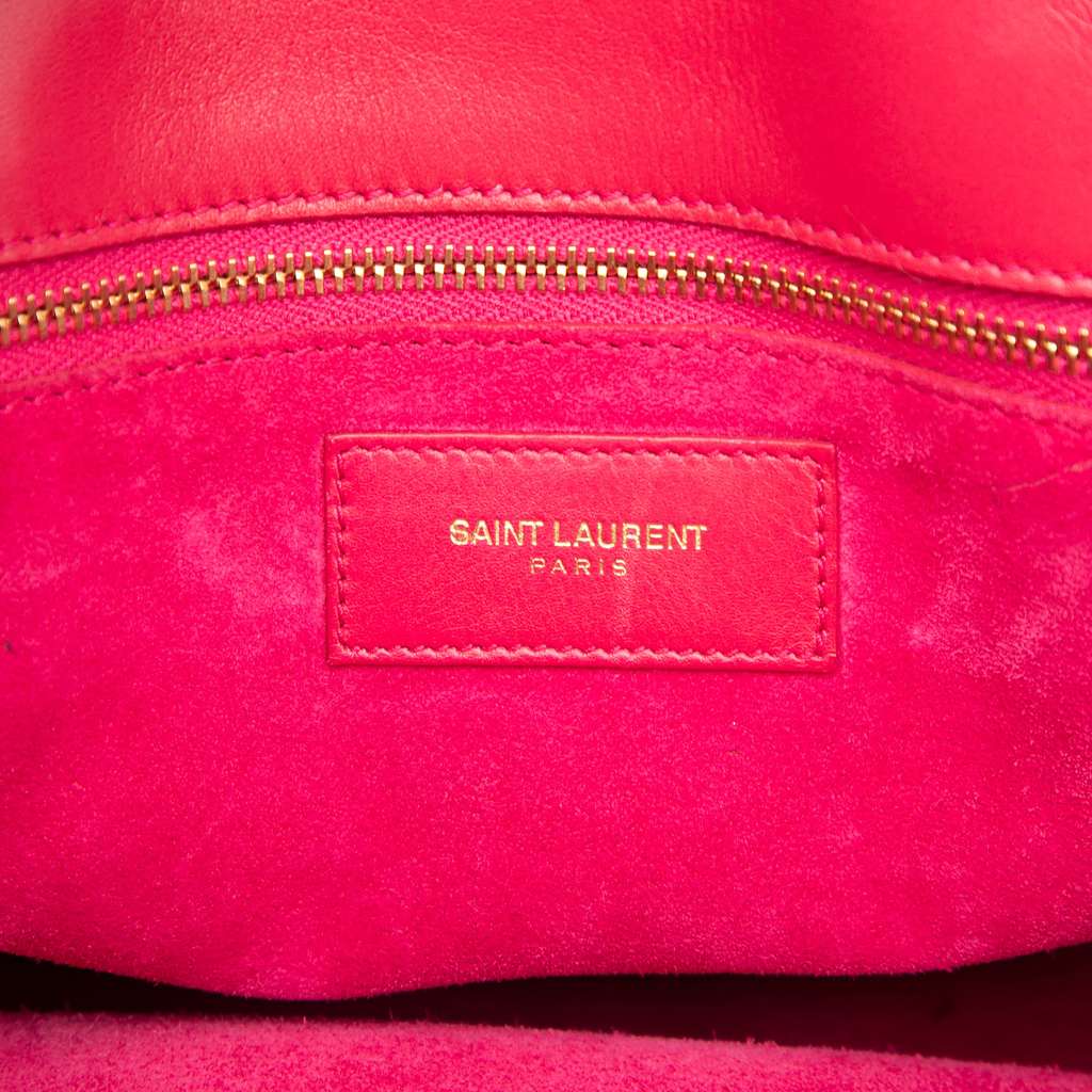 Saint Laurent Small Leather Sac De Jour Satchel - 5