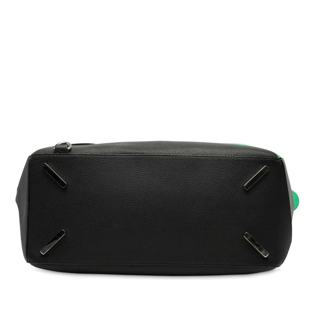 Loewe Large Multicolor Calfskin Puzzle Satchel - 3