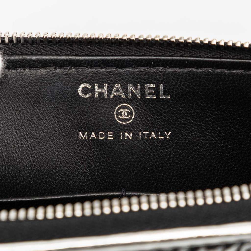 Chanel Quilted Metallic Lambskin Wave Clutch - 5