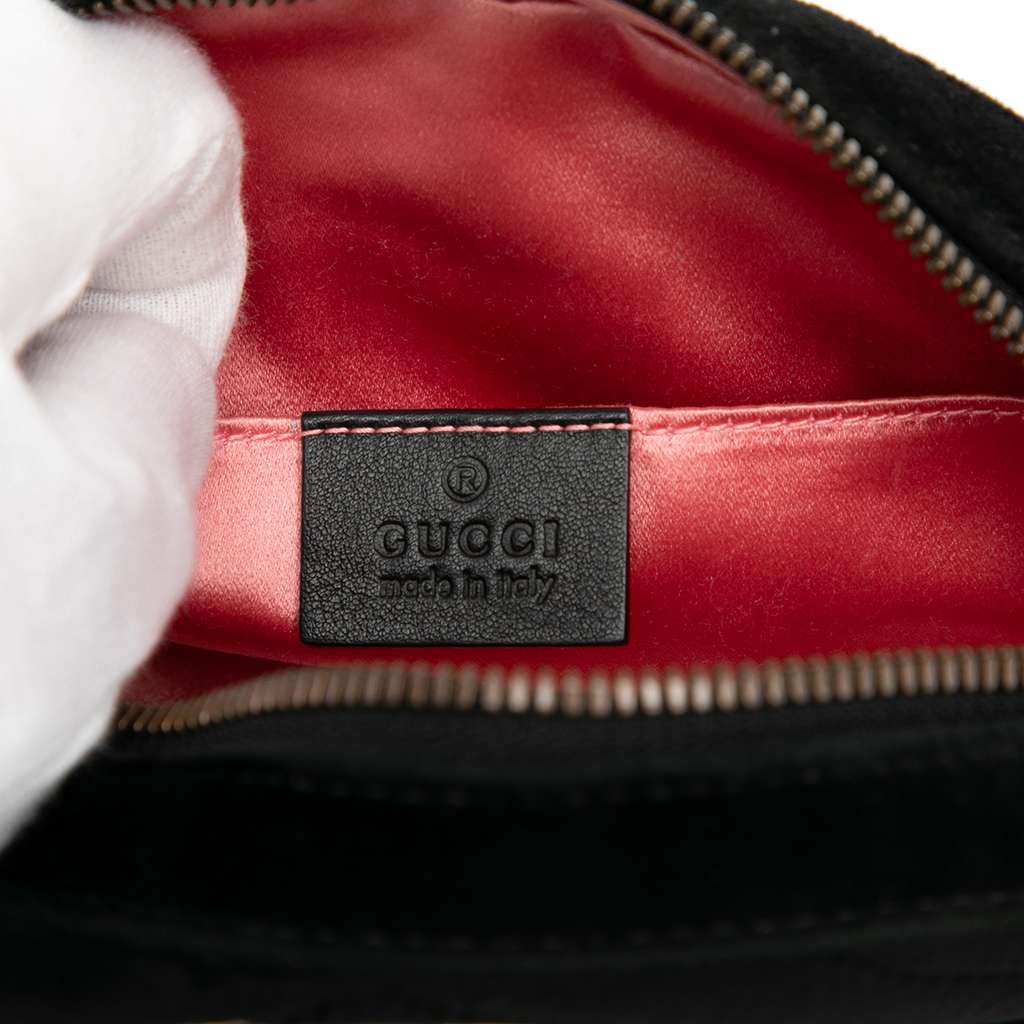 Gucci GG Marmont Matelasse Velvet Belt Bag - 5