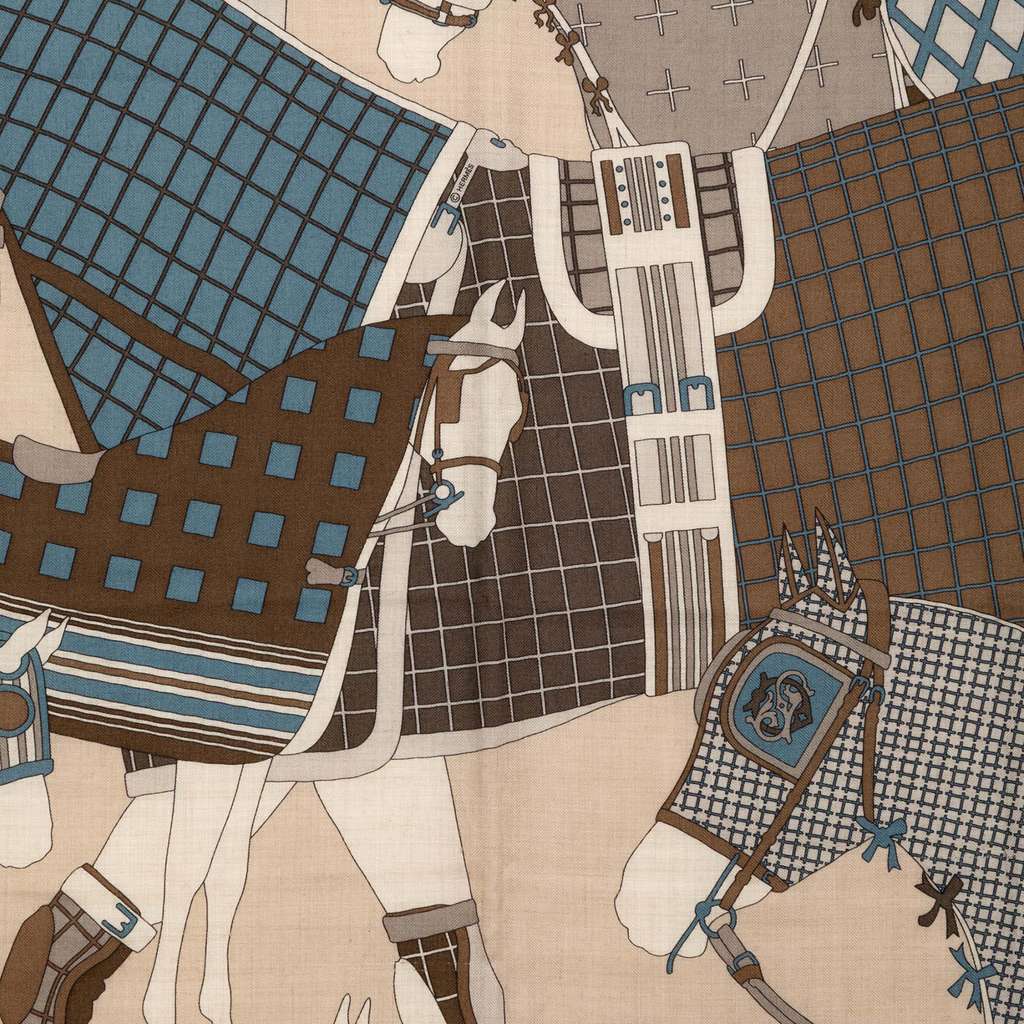 Hermès Pour Sortir Cashmere Silk Scarf - 4