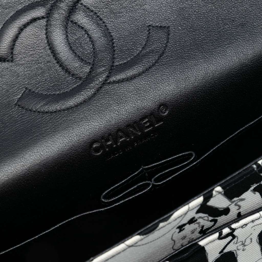 Chanel Medium Classic Canvas Coco Mademoiselle Double Flap - 5