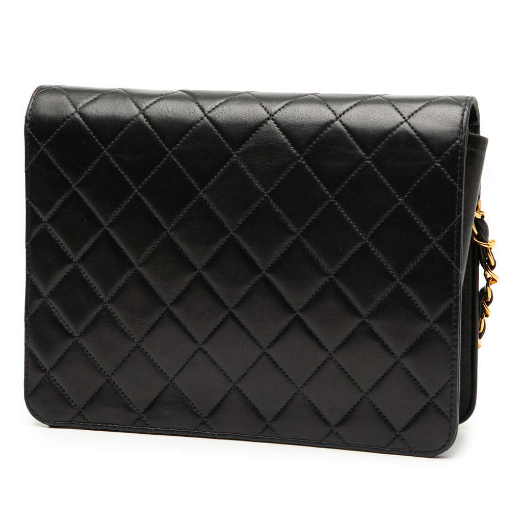 Chanel Small CC Quilted Lambskin Single Flap - 2