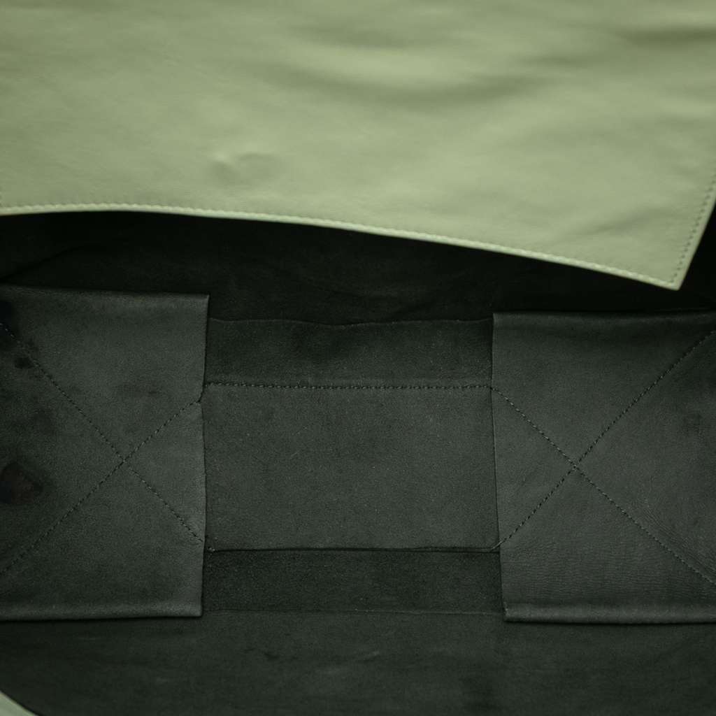 Celine Bicolor Leather Vertical Cabas Tote - 4