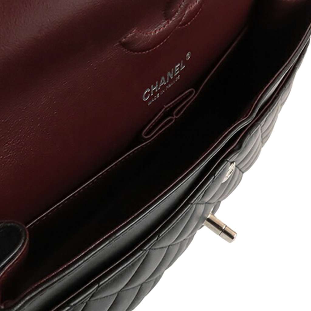 Chanel Medium Classic Lambskin Double Flap - 4