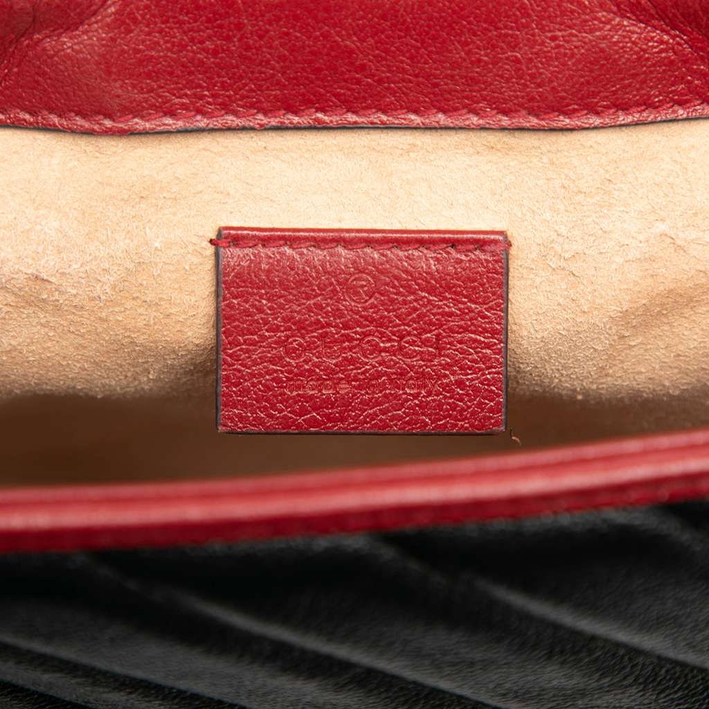 Gucci GG Marmont Matelasse Leather Torchon Top Handle Bag - 5