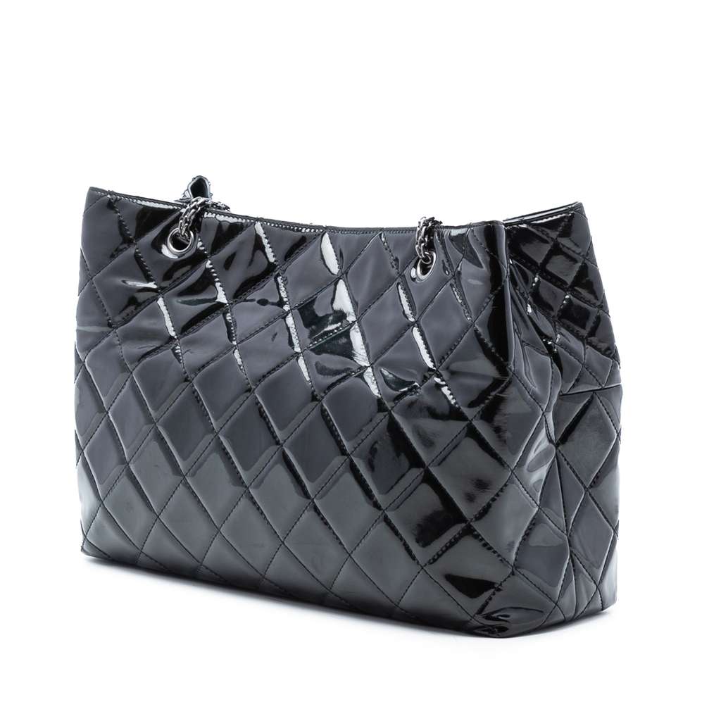 Chanel Quilted Patent Reissue 2.55 Tote - 2