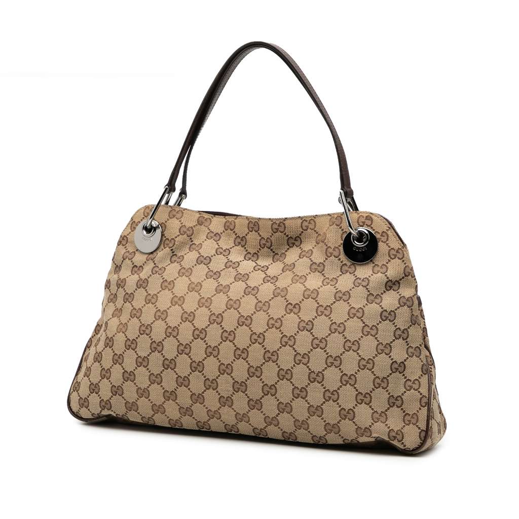 Gucci GG Canvas Eclipse Shoulder Bag - 2