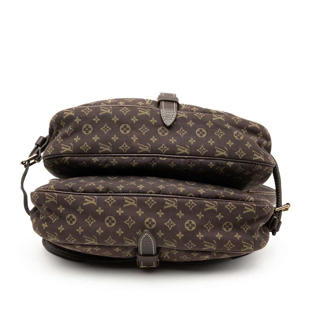 Louis Vuitton Monogram Mini Lin Saumur 30 - 3