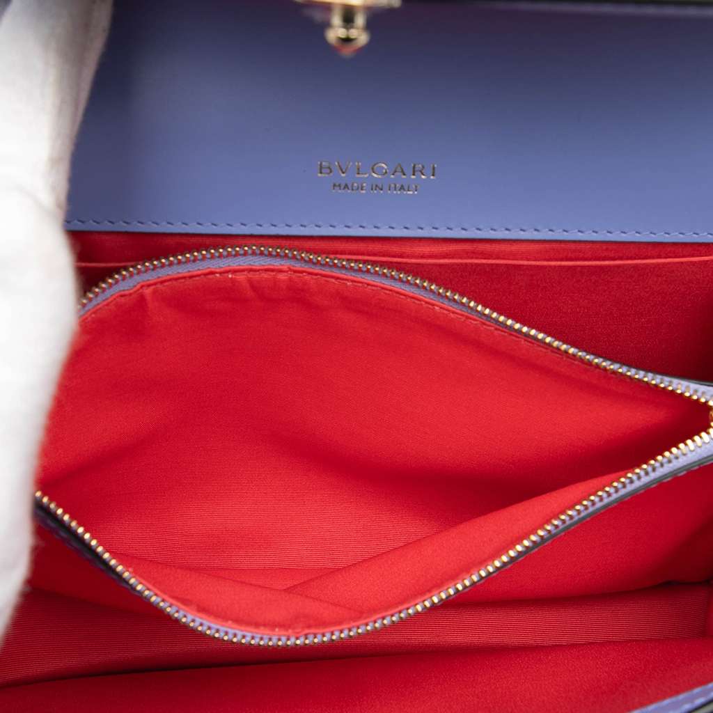 Bvlgari Medium Calfskin Serpenti Forever Shoulder Bag - 4