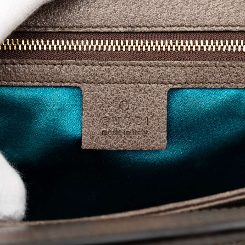 Gucci Medium GG Supreme Web Ophidia Chain Shoulder Bag - 5