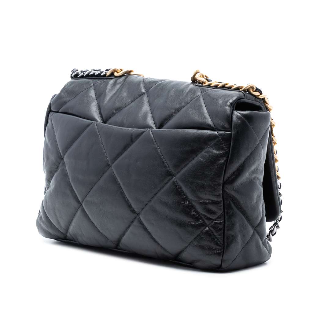 Chanel Maxi Lambskin 19 Flap - 2