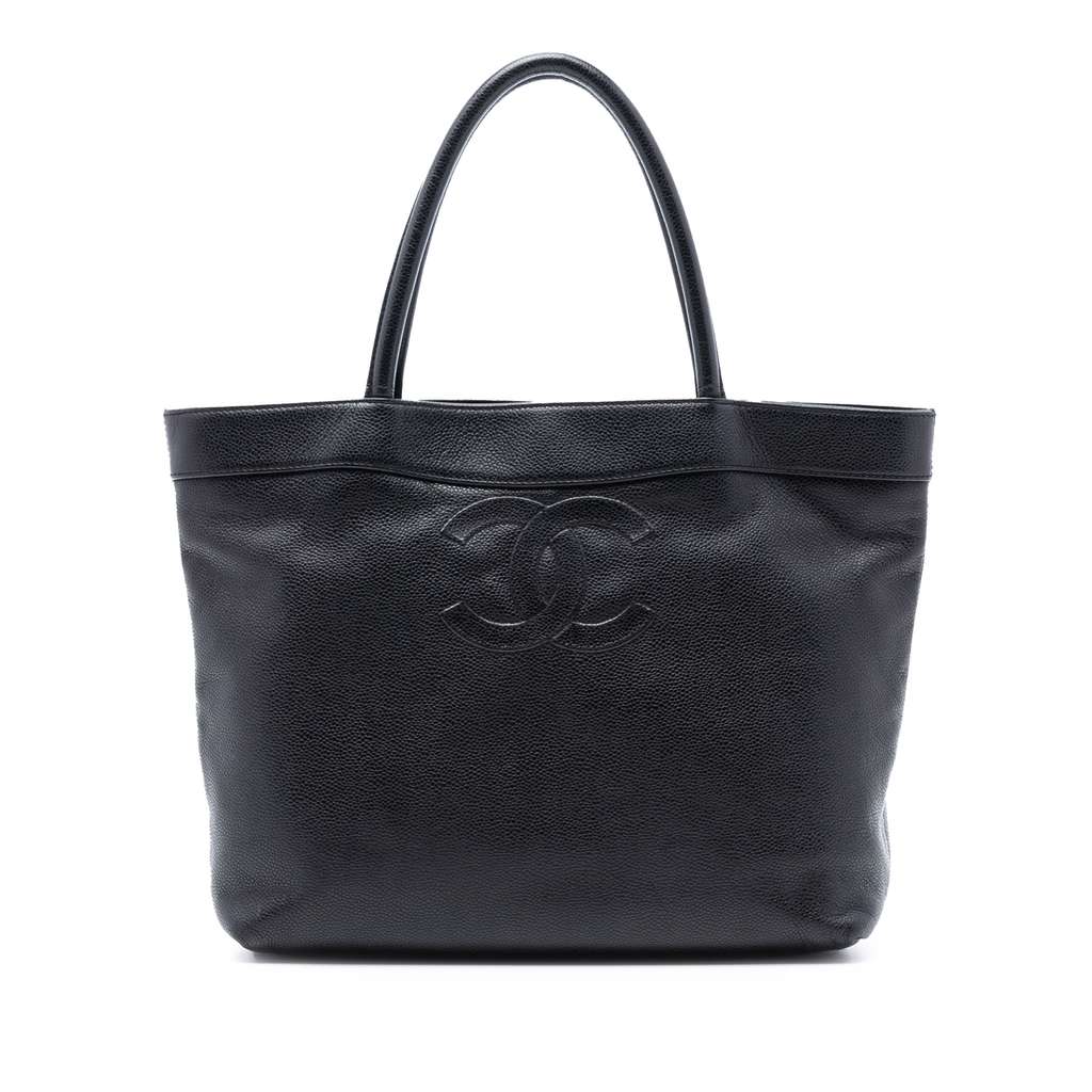 Chanel CC Caviar Open Tote