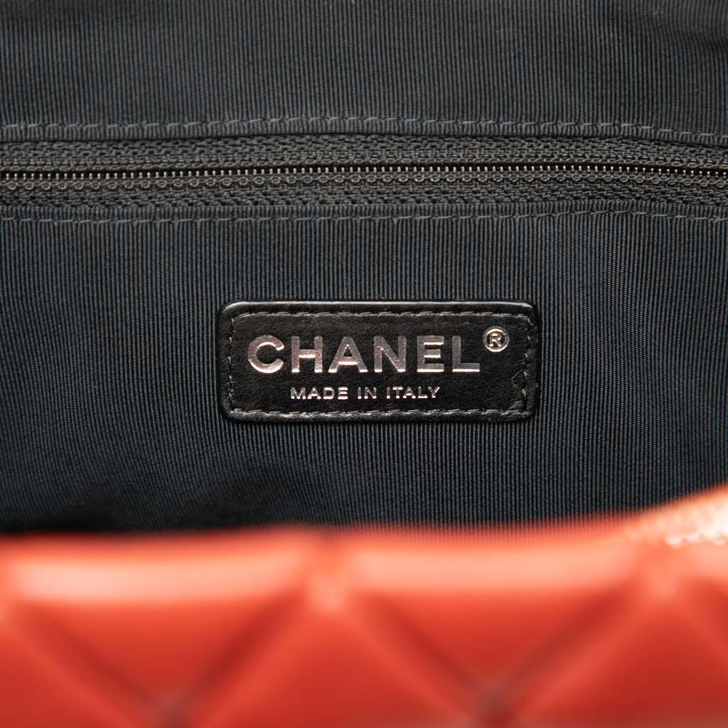 Chanel Small Quilted Iridescent Calfskin New Bubble Tote - 5
