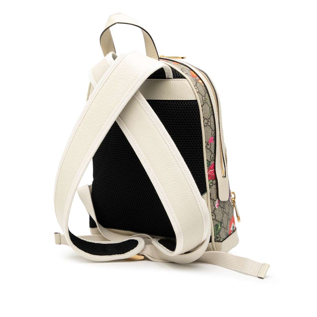 Gucci Small GG Supreme Flora Ophidia Backpack - 2