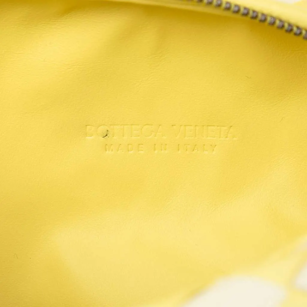 Bottega Veneta Teen Bicolor Nappa Intrecciato Dragon Jodie Yellow Leather Very good - Box View