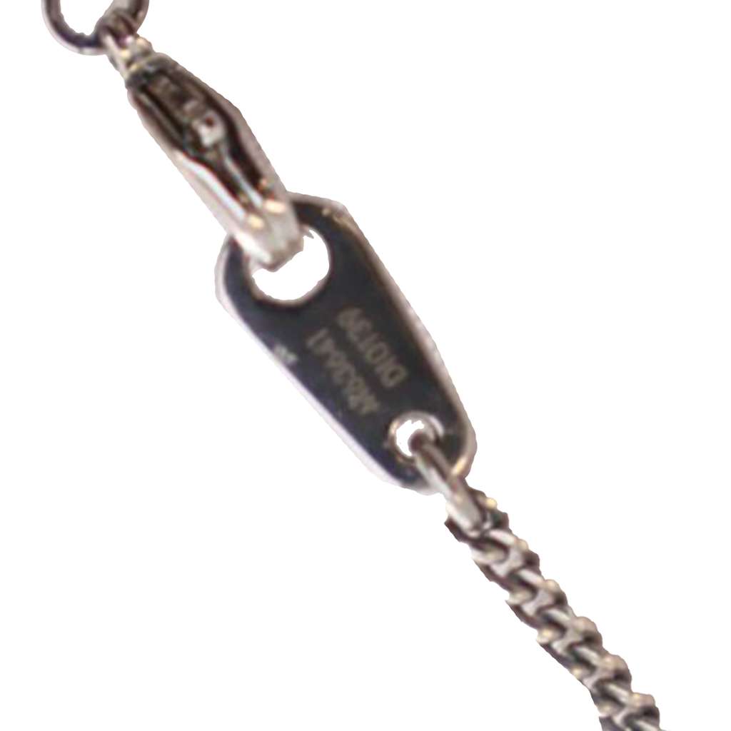 Louis Vuitton Silver Plated Monogram Eclipse Charms Necklace - 2