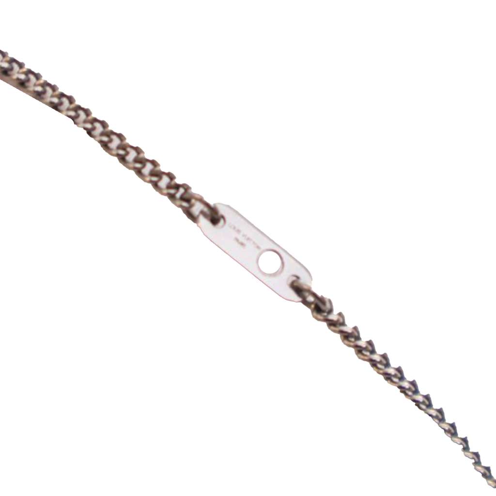 Louis Vuitton Silver Plated Monogram Eclipse Charms Necklace - 3