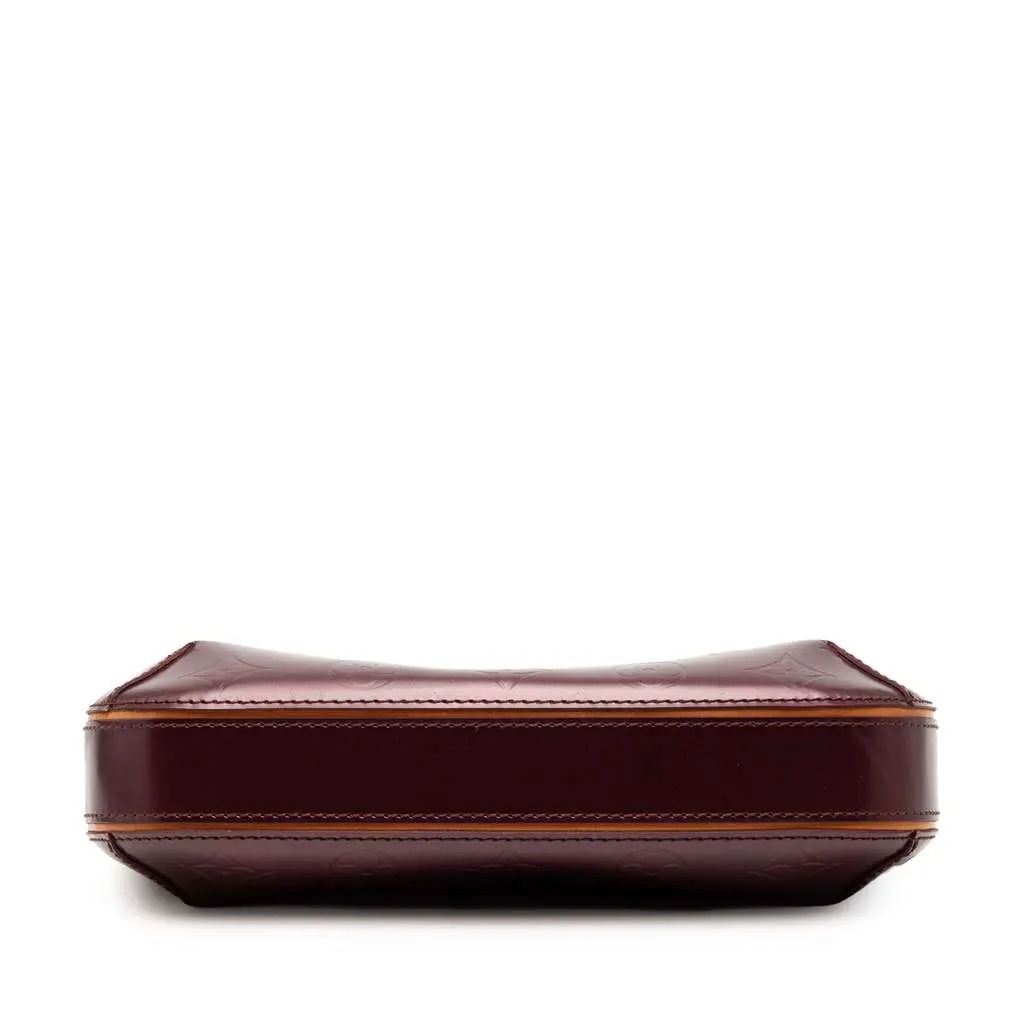 Louis Vuitton Monogram Mat Fowler Purple Leather Very good - Inside View