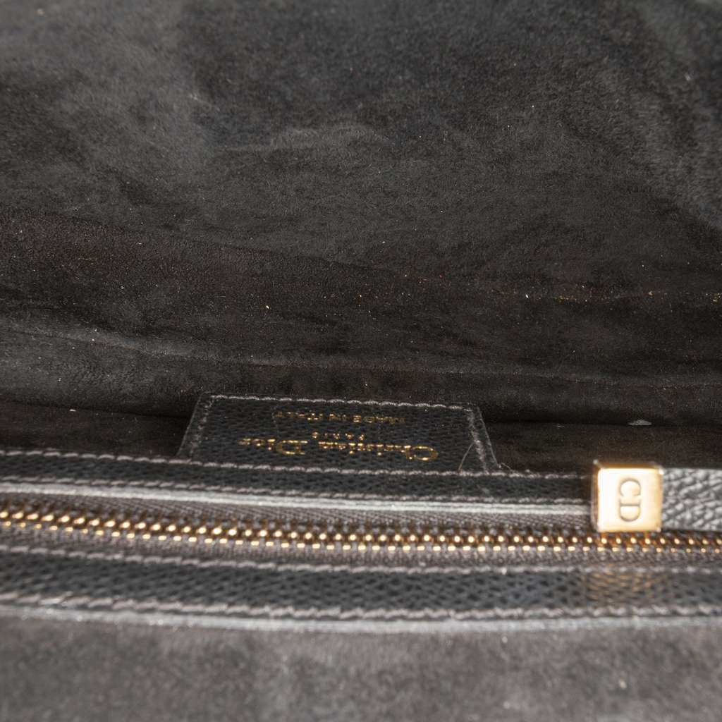 Dior Grained Calfskin Saddle Bag - 4
