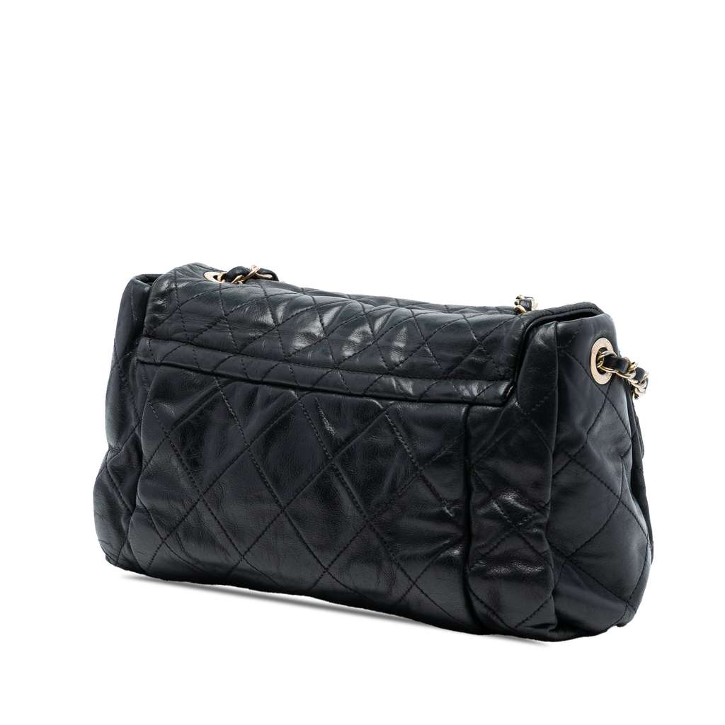Chanel Large Aged Calfskin Chic Quilt Flap - 2