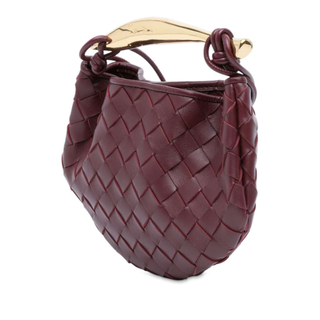 Bottega Veneta Baby Lambskin Intrecciato Sardine Satchel - 2