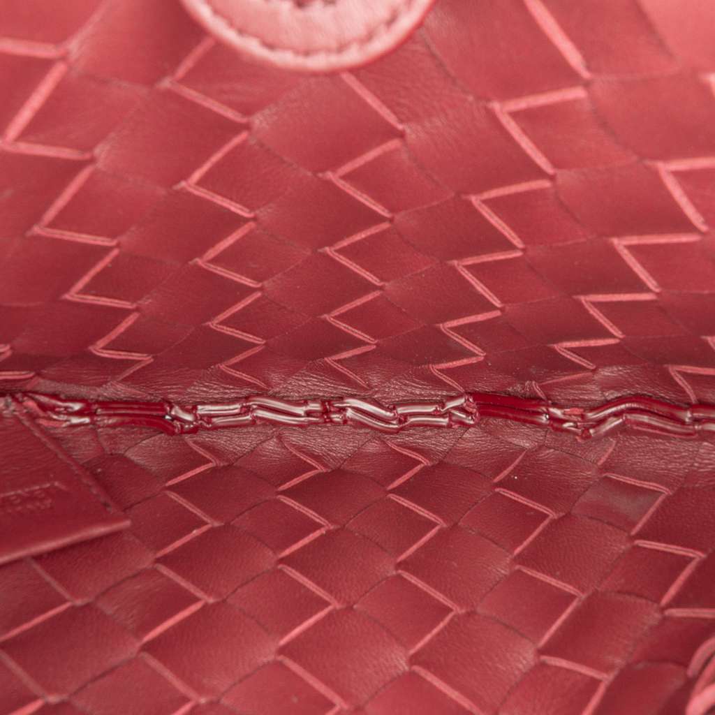 Bottega Veneta Baby Lambskin Intrecciato Sardine Satchel - 4