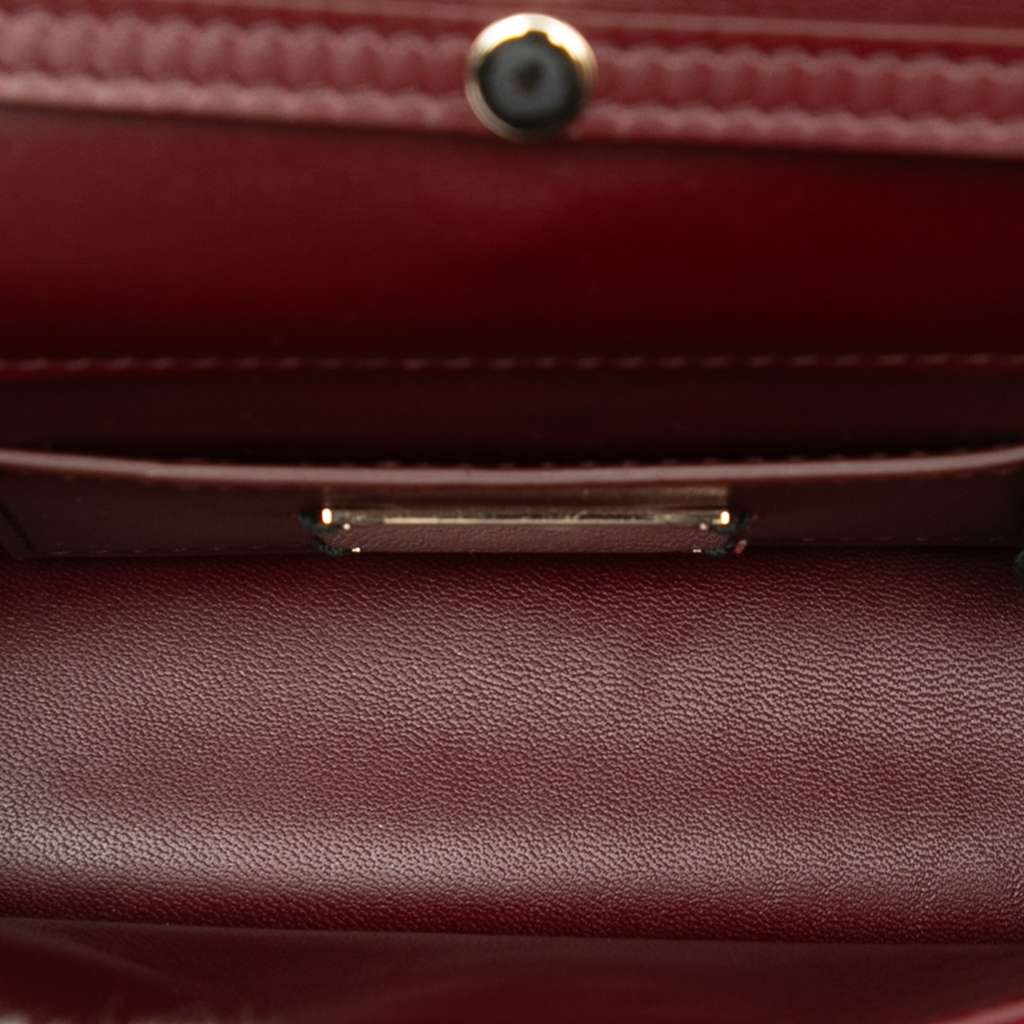 Bvlgari Mini Quilted Calfskin Diamond Blast Serpenti Forever Crossbody - 4