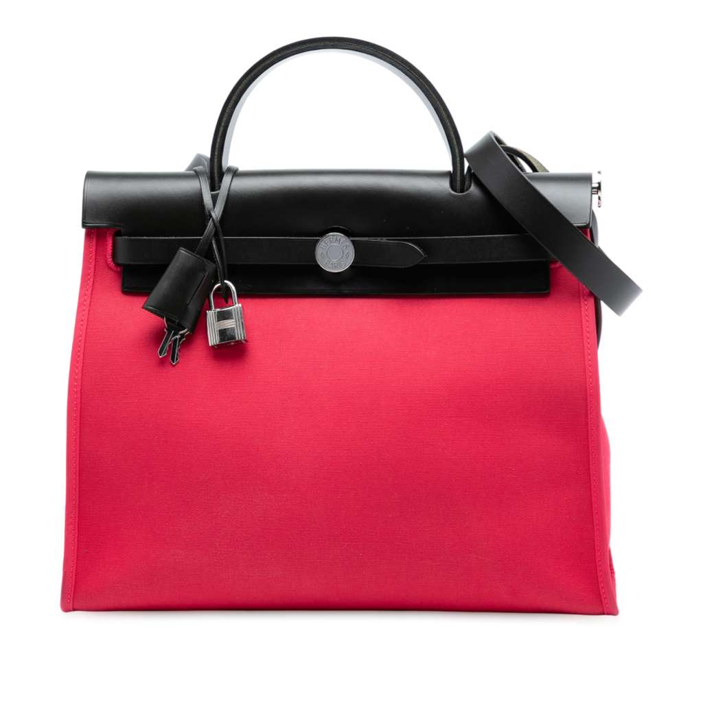 Hermès Toile Herbag Zip 31