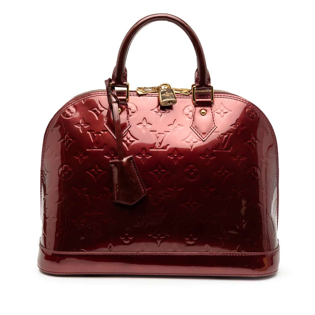Louis Vuitton Monogram Vernis Alma PM