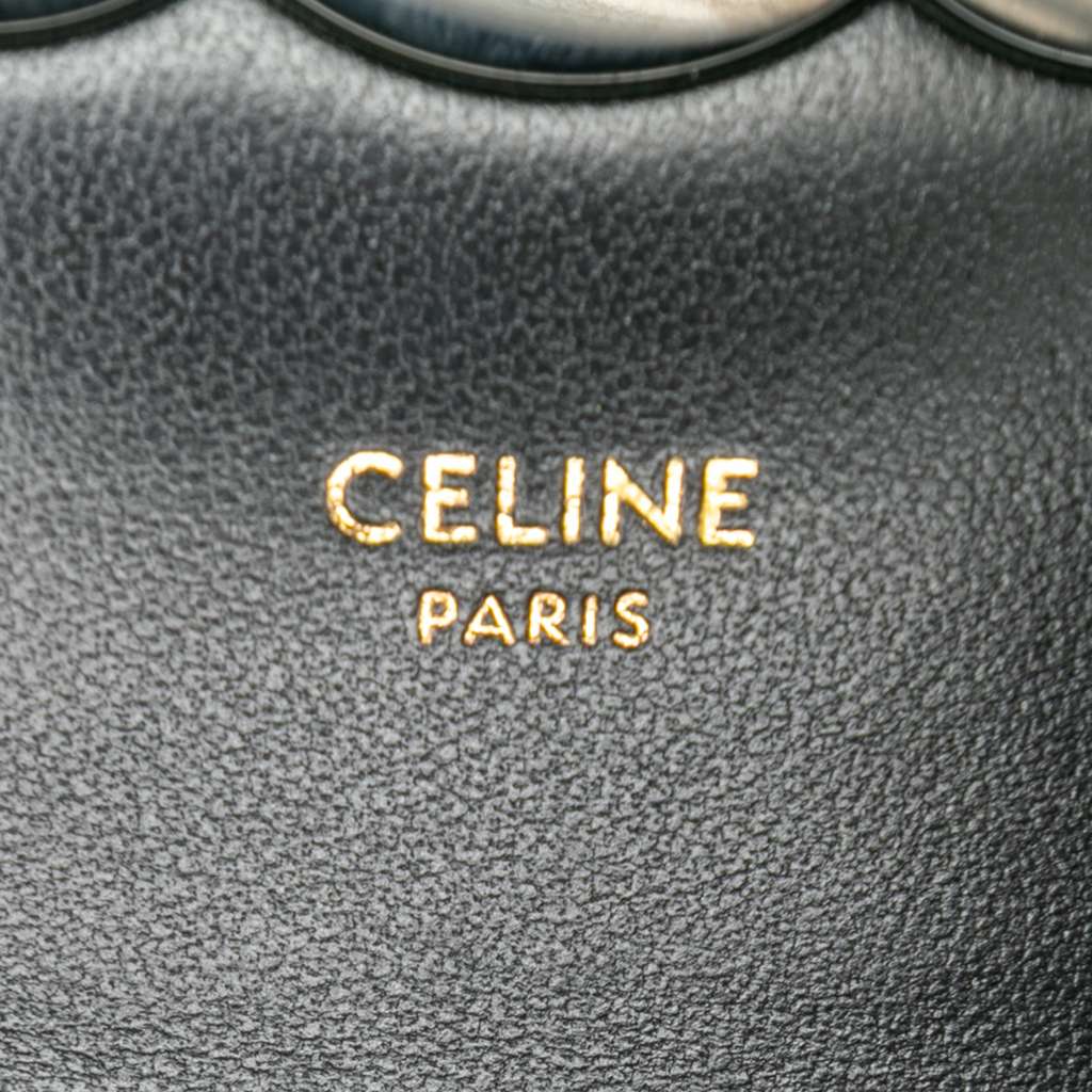 Celine Mini Patent Claude Chain Handbag - 5