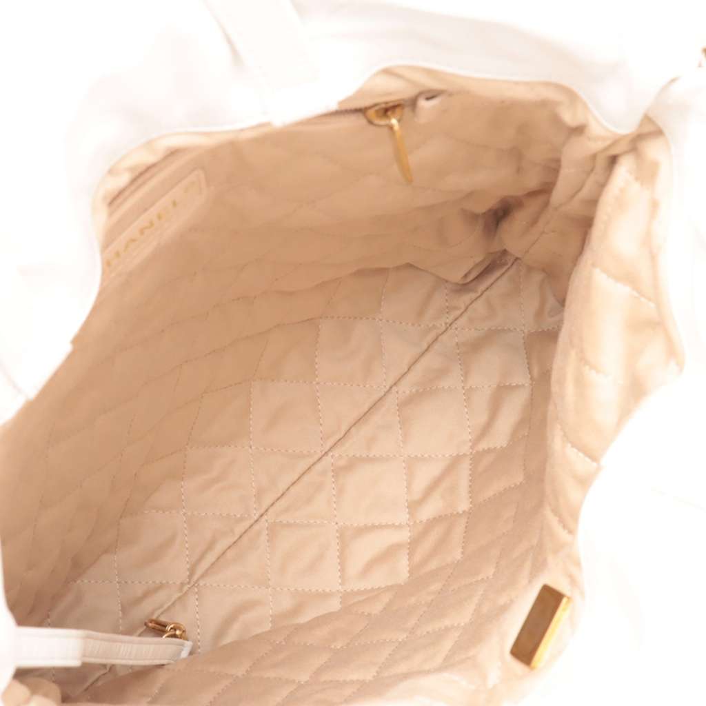 Chanel Shiny Calfskin Chanel 22 Drawstring Backpack - 3