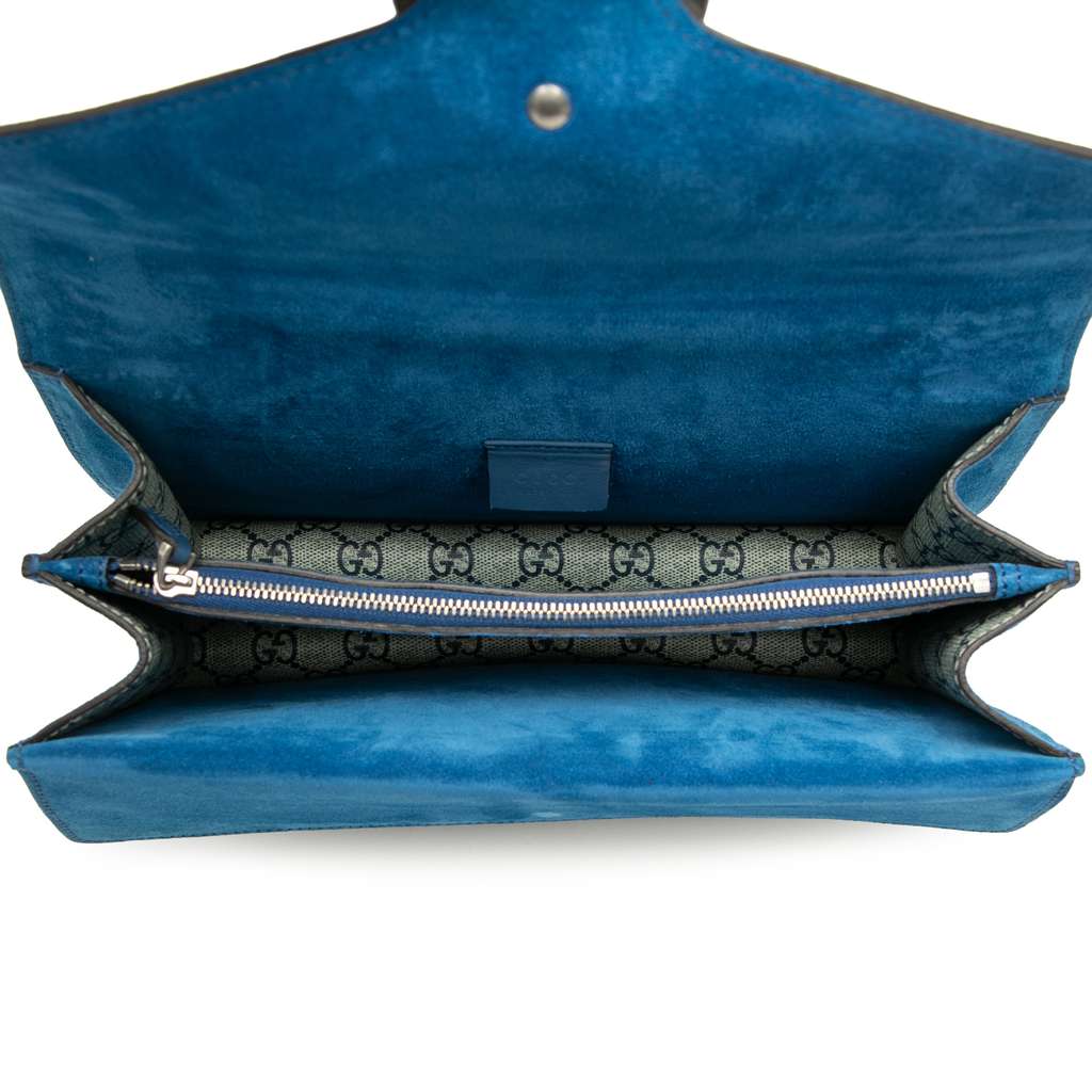 Gucci Small GG Supreme Blooms Dionysus Shoulder Bag - 4