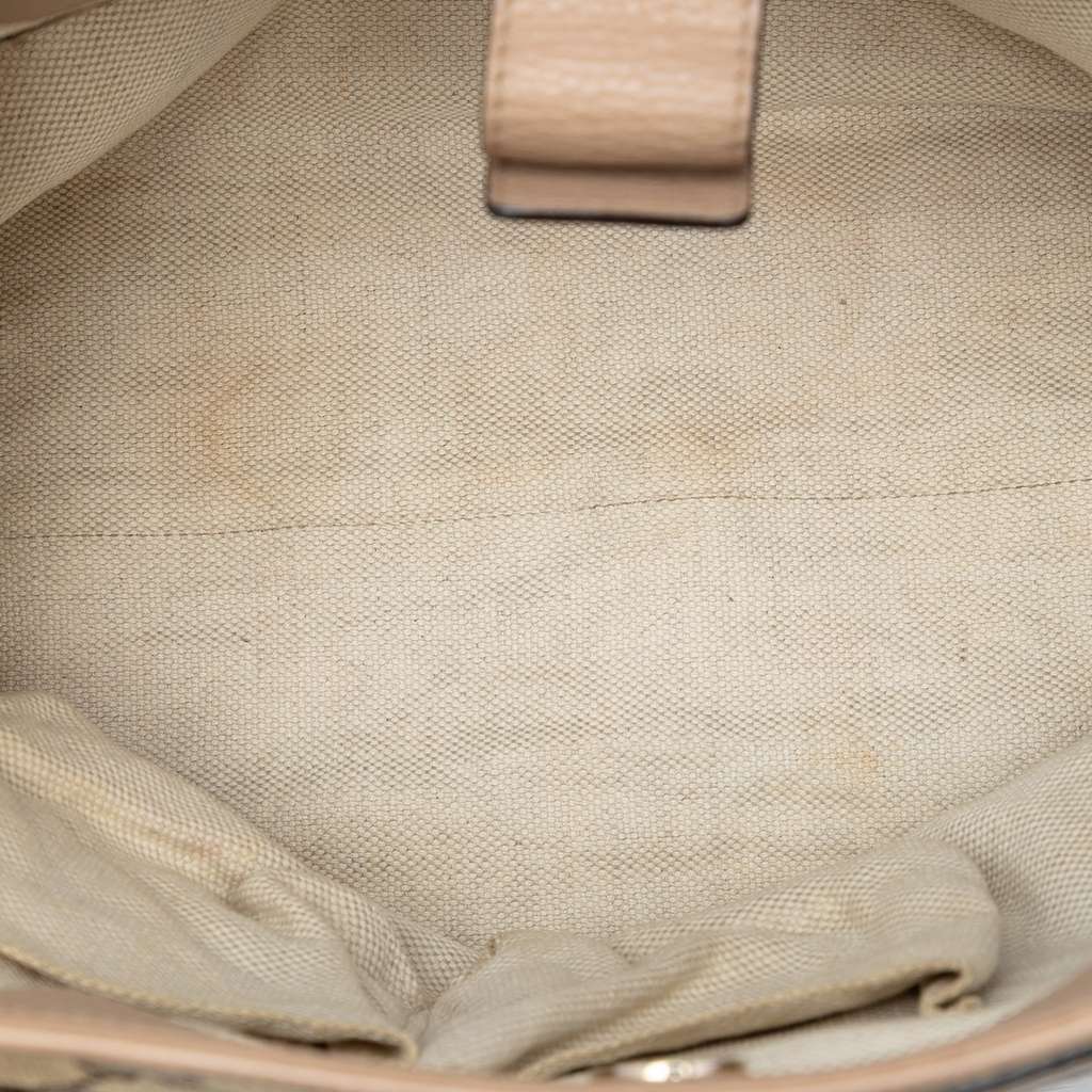 Gucci Medium GG Canvas Web Dressage Tote - 4