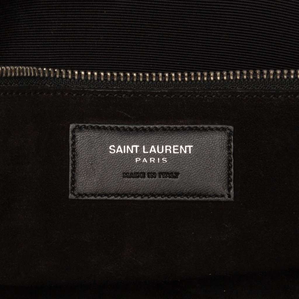 Saint Laurent Medium Croc Embossed Leather Monogram Universite Crossbody - 5