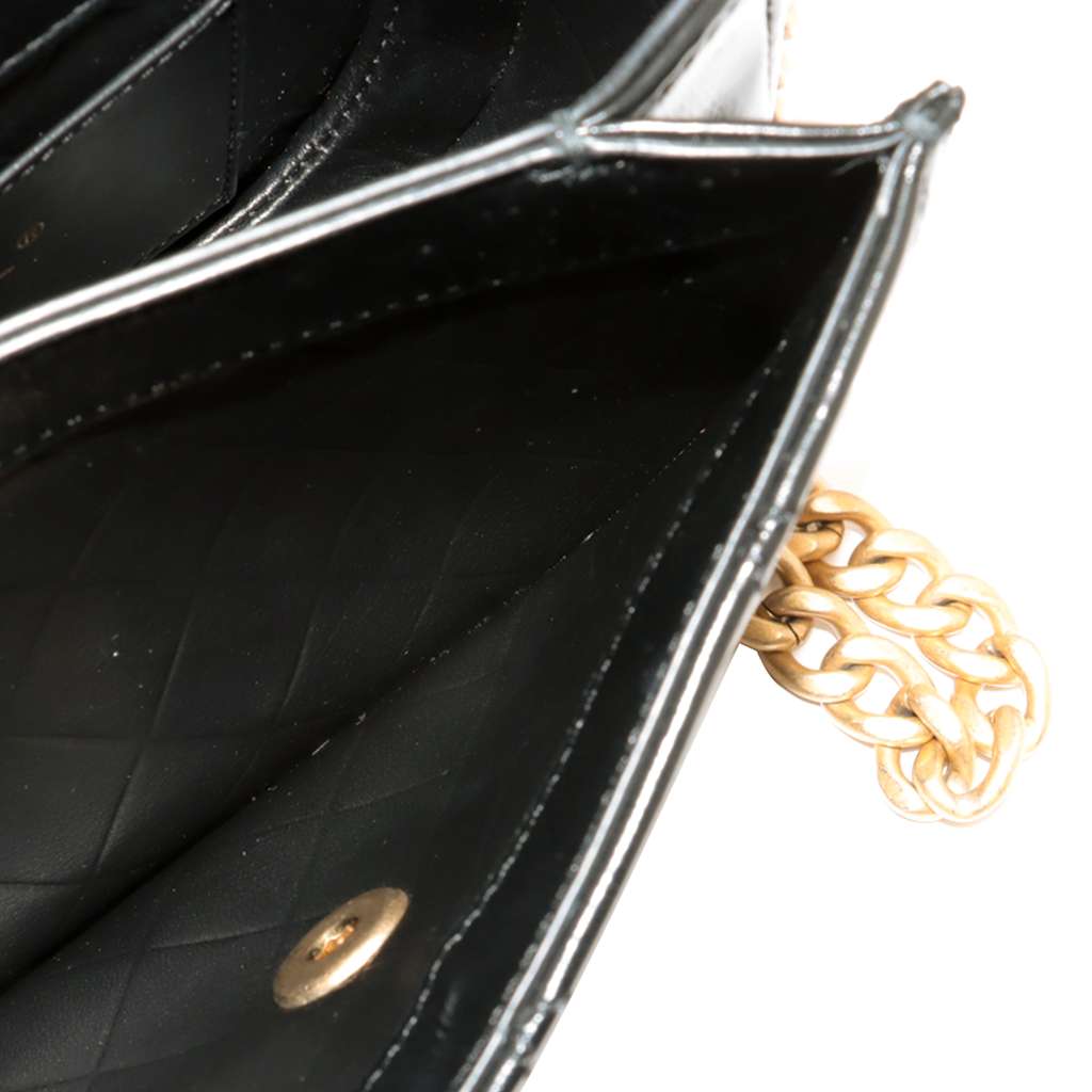 Chanel Mini CC Quilted Shiny Calfskin Round Moon Messenger Flap - 4