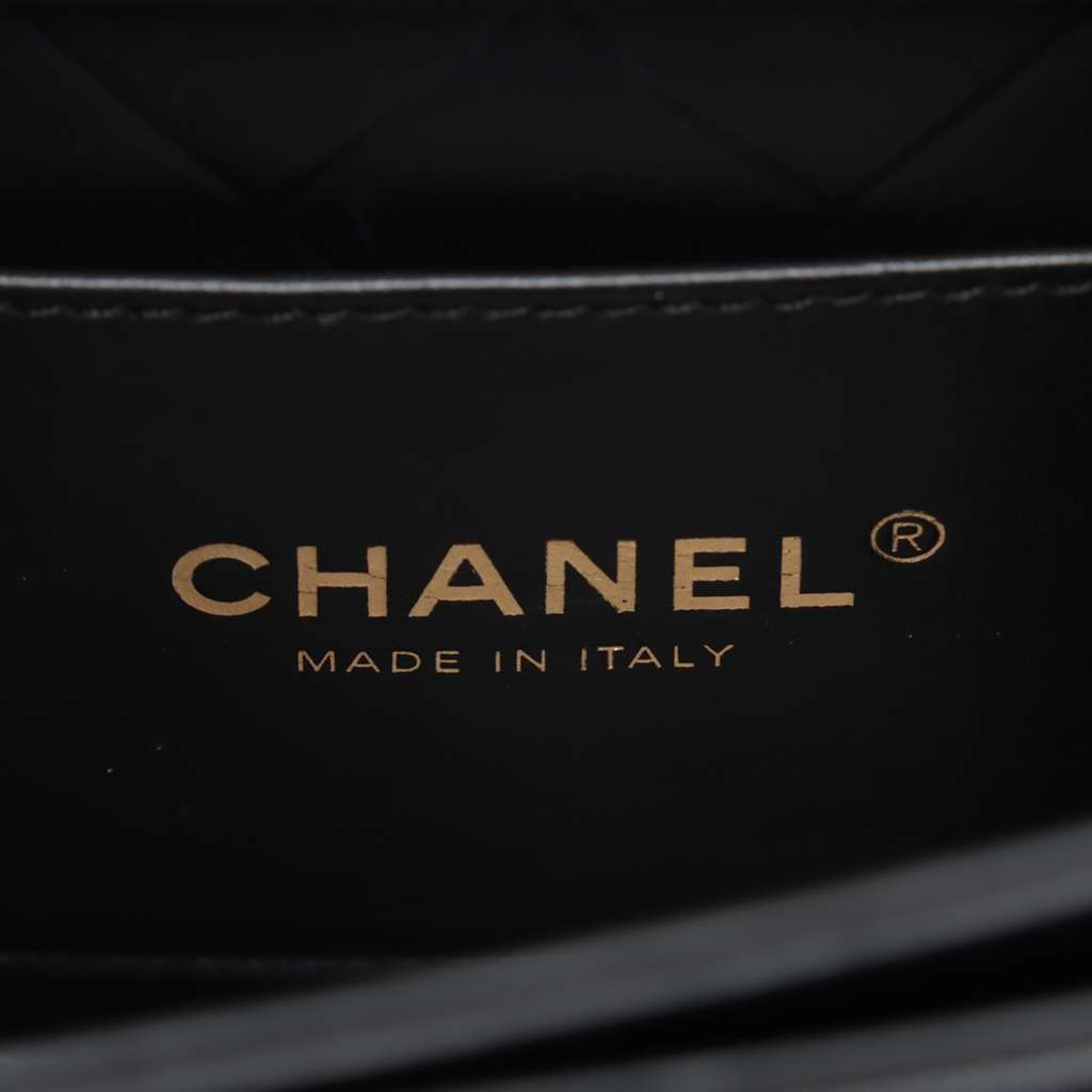 Chanel Mini CC Quilted Shiny Calfskin Round Moon Messenger Flap - 5