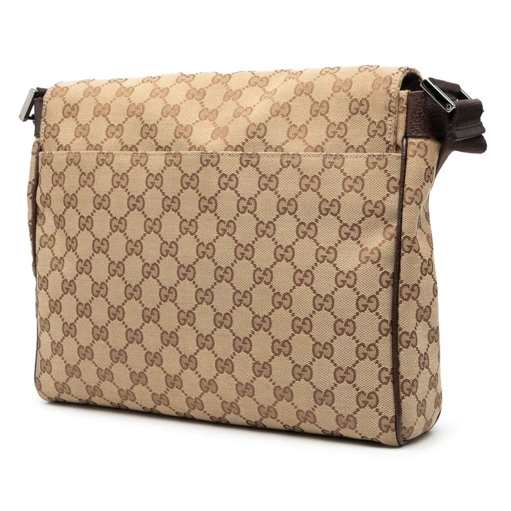 Gucci GG Canvas Messenger Bag - 2