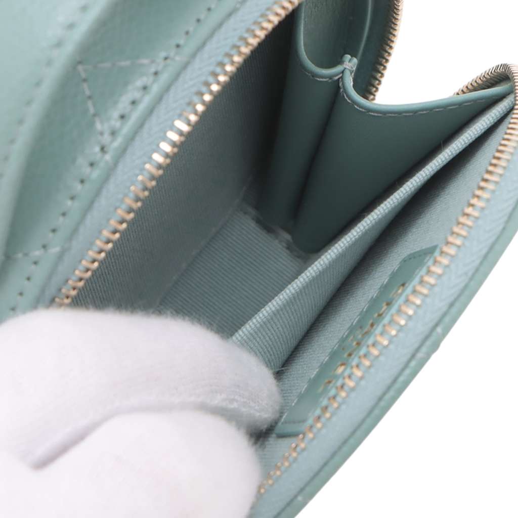 Chanel Quilted Caviar Handle With Care Round Vanity Case with Chain - 5