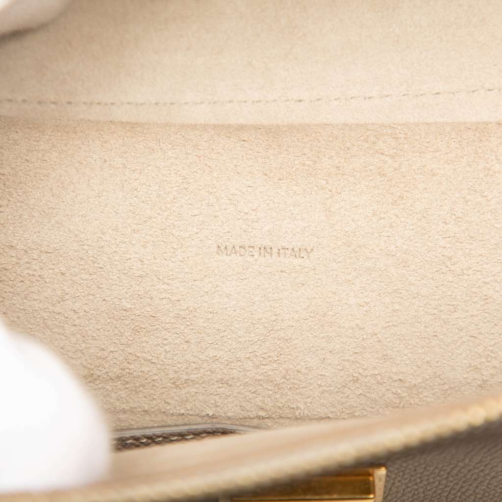 Celine Mini Grained Calfskin Belt Satchel - 5