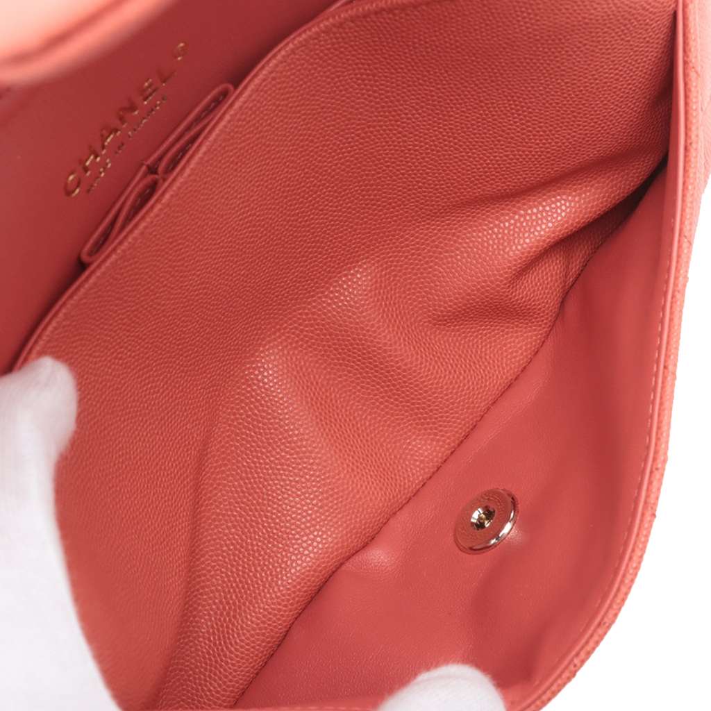 Chanel Medium Classic Caviar Double Flap - 4