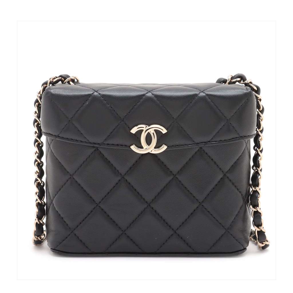 Chanel Small CC Quilted Lambskin Secret Box Bag