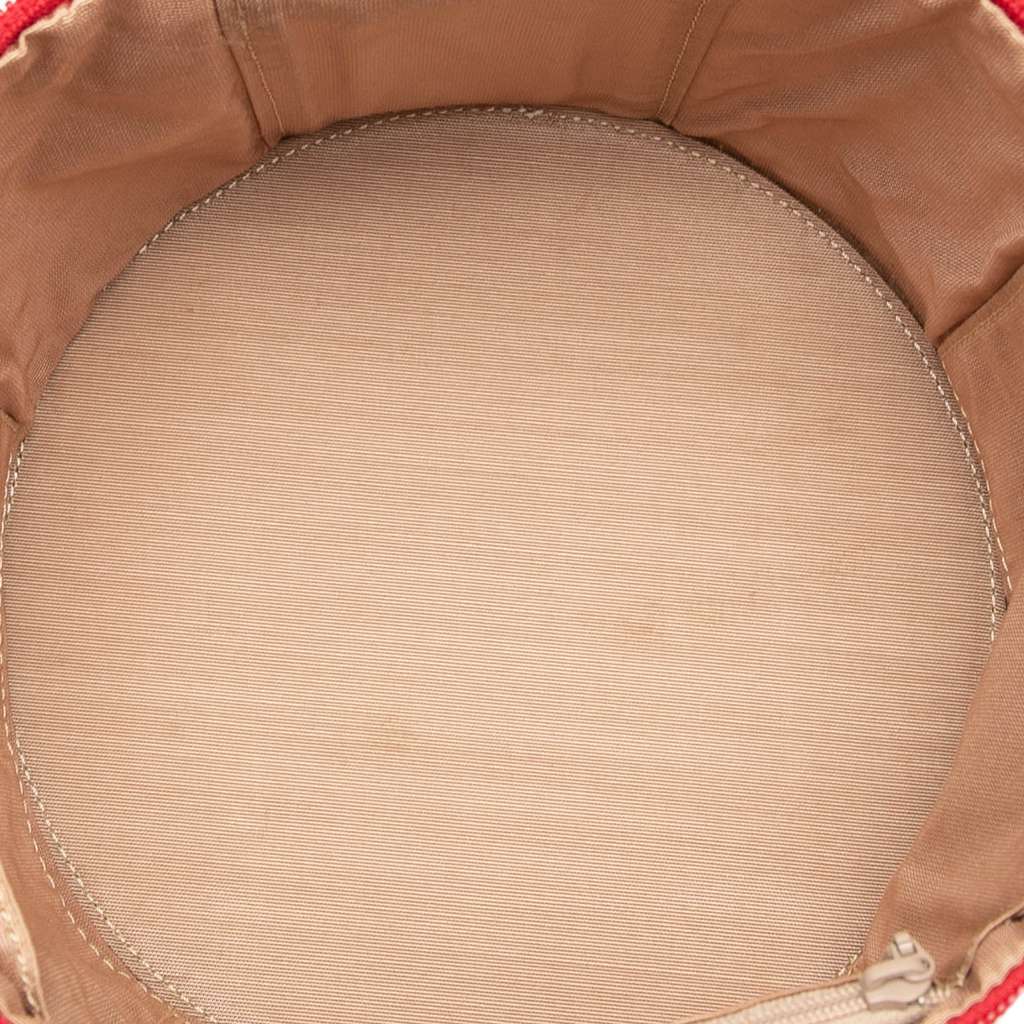 Burberry Haymarket Check Canvas Vanity Bag - 4