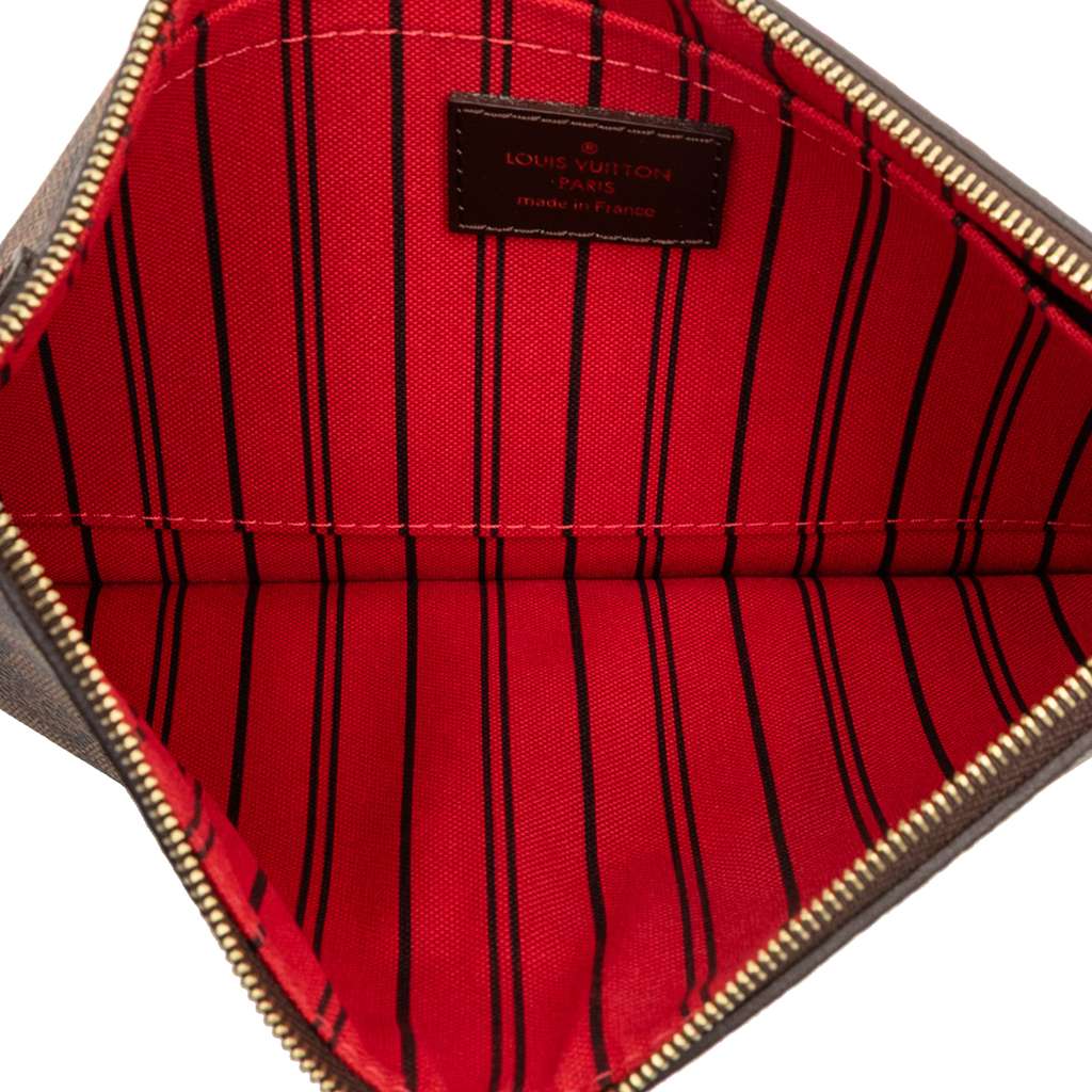 Louis Vuitton Damier Ebene Neverfull MM Pouch - 4