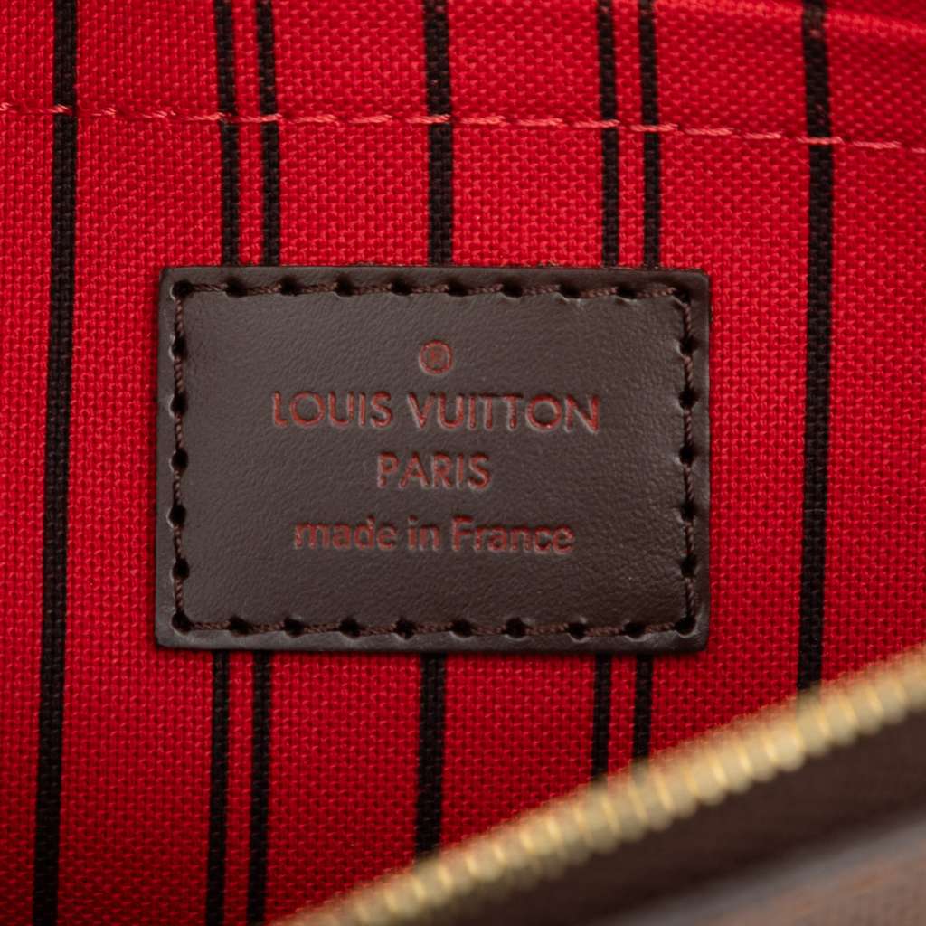 Louis Vuitton Damier Ebene Neverfull MM Pouch - 5