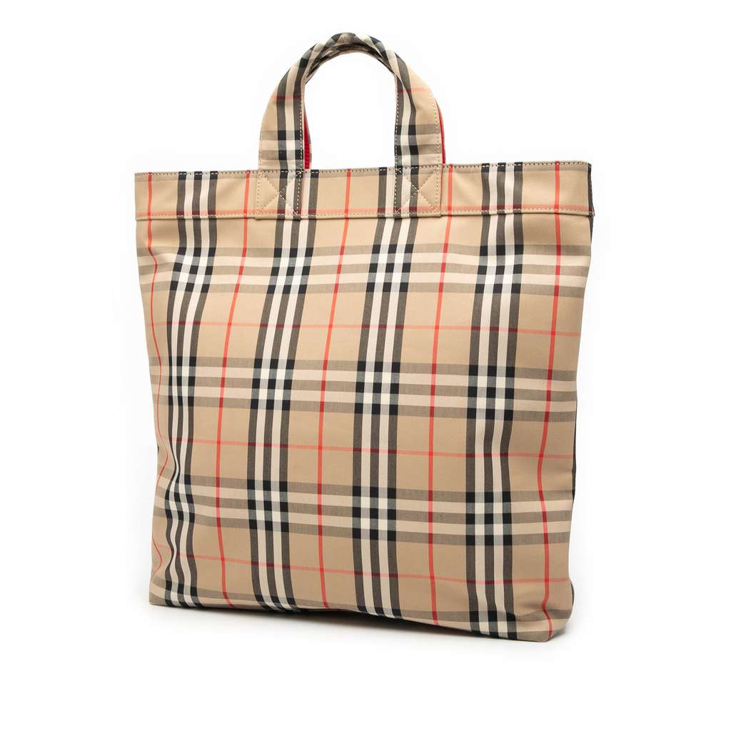 Burberry House Check Nylon Artie Satchel - 2