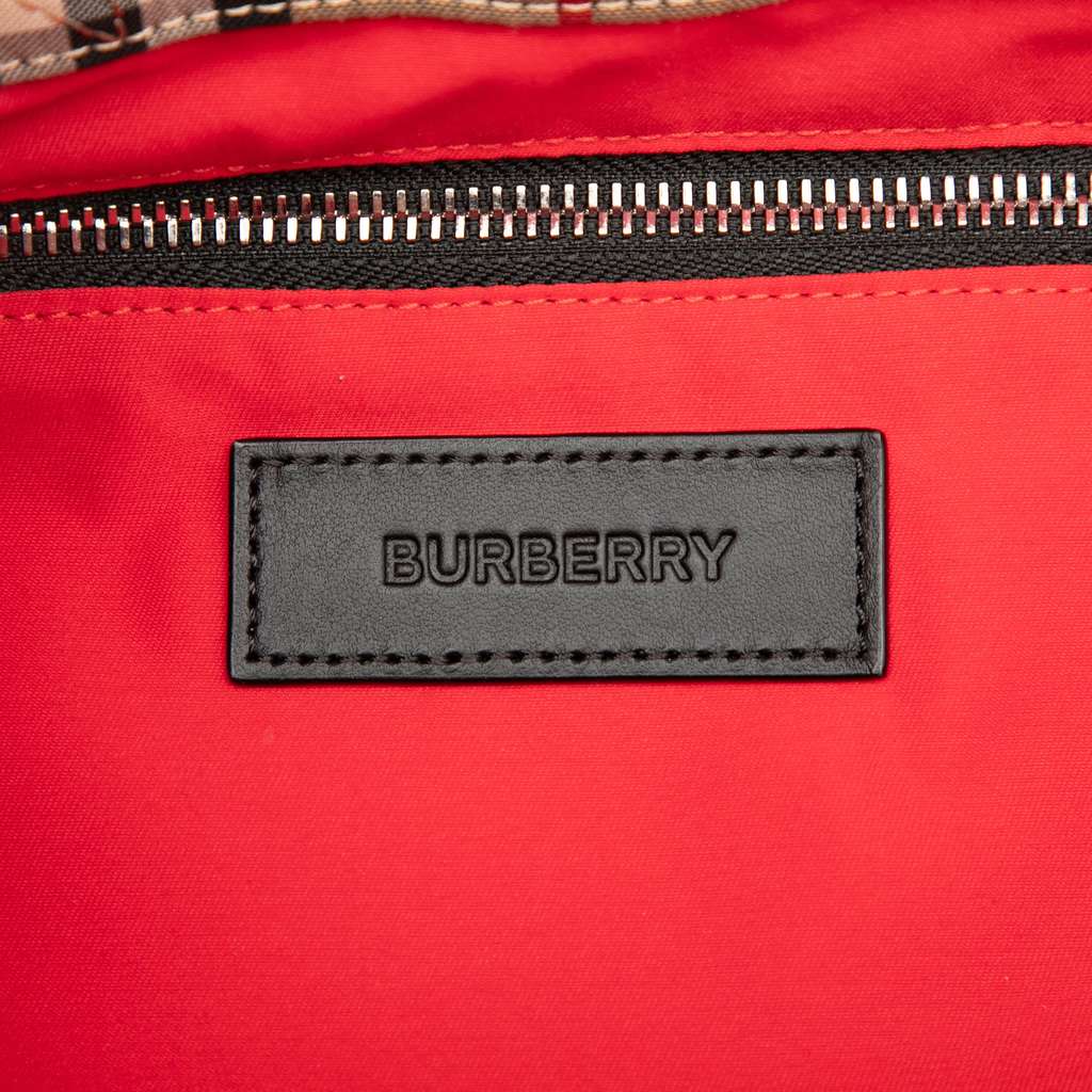 Burberry House Check Nylon Artie Satchel - 5